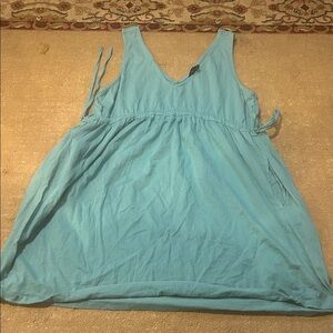 No Boundaries Light Blue Mini Dress